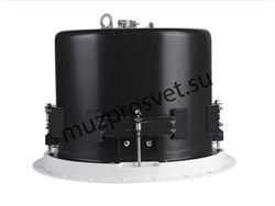 Пассивный потолочный сабвуфер 8", low-pass фильтр, 80W/40W/20W/10W-100V, 80W(RMS)/160W(max), белый - фото 156574