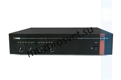 Профессиональный низкоомный 4-х канальный усилитель, 4x50W/8ohm, 4x75W/4ohm, 4-8ohm, input 4x2RCA, EQ/EXT.MUTE для каждого канала, режимы split/bridge для A/B и C/D каналов, внутренняя маршрутизация сигнала, корпус 2U - фото 156674
