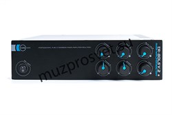 Миниатюрный настольный / настенный Public Address микшер - усилитель 80W/100V, 2Aux in – 2 х 2RCA, Mic In – XLR/TSR 6,35mm - фото 156790