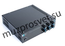 Миниатюрный настольный / настенный Public Address микшер - усилитель 120W/100V, 2Aux in – 2 х 2RCA, Mic In – XLR/TSR 6,35mm - фото 156795
