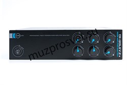 Миниатюрный настольный / настенный Public Address микшер - усилитель 120W/100V, 2Aux in – 2 х 2RCA, Mic In – XLR/TSR 6,35mm - фото 156797