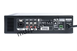 Миниатюрный настольный / настенный Public Address микшер - усилитель 120W/100V, 2Aux in – 2 х 2RCA, Mic In – XLR/TSR 6,35mm - фото 156799