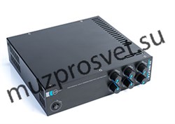 Миниатюрный настольный / настенный Public Address микшер - усилитель 180W/100V, 2Aux in – 2 х 2RCA, Mic In – XLR/TSR 6,35mm - фото 156802