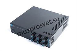 Миниатюрный настольный / настенный Public Address микшер - усилитель 180W/100V, 2Aux in – 2 х 2RCA, Mic In – XLR/TSR 6,35mm - фото 156803