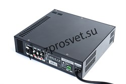 Миниатюрный настольный / настенный Public Address микшер - усилитель 180W/100V, 2Aux in – 2 х 2RCA, Mic In – XLR/TSR 6,35mm - фото 156807