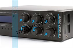Миниатюрный экономичный Public Address микшер – усилитель, 80W/100V, MP3 (USB/SD) плеер / FM тюнер / Bluetooth., 2xAux In – 2x2RCA, Mic In – XLR/TSR 6,35mm - фото 156846