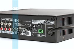 Миниатюрный экономичный Public Address микшер – усилитель, 80W/100V, MP3 (USB/SD) плеер / FM тюнер / Bluetooth., 2xAux In – 2x2RCA, Mic In – XLR/TSR 6,35mm - фото 156849