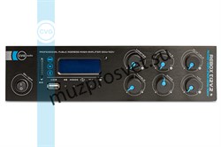 Миниатюрный экономичный Public Address микшер – усилитель, 120W/100V, MP3 (USB/SD) плеер / FM тюнер / Bluetooth., 2xAux In – 2x2RCA, Mic In – XLR/TSR 6,35mm - фото 156852