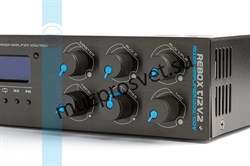 Миниатюрный экономичный Public Address микшер – усилитель, 120W/100V, MP3 (USB/SD) плеер / FM тюнер / Bluetooth., 2xAux In – 2x2RCA, Mic In – XLR/TSR 6,35mm - фото 156853