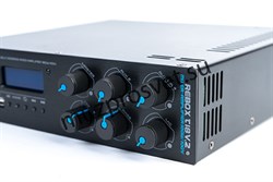 Миниатюрный экономичный Public-Address микшер-усилитель, 180W/100V, mp3 (USB/SD) плеер / FM tuner / Bluetooth, 2xAux IN – 2x2RCA, MIC in – XLR/TRS 6,35mm - фото 156860