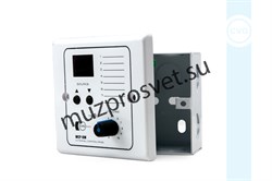 Настенный зональный удаленный контроллер управления CVGaudio PMM-380 CAT5e/6, громкость, выбор входа, удаление 100/150m, белый пластик - фото 156963