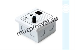 Настенный зональный удаленный контроллер управления CVGaudio PMM-380 CAT5e/6, громкость, выбор входа, удаление 100/150m, белый пластик - фото 156964