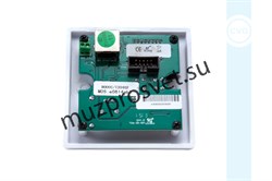 Настенный зональный удаленный контроллер управления CVGaudio PMM-380 CAT5e/6, громкость, выбор входа, удаление 100/150m, белый пластик - фото 156965