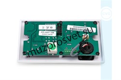 Настенный зональный удаленный контроллер управления CVGaudio PMM- 380 CAT5e/6 с линейным (2RCA) и микрофонным (XLR) входами, громкость, выбор входа, удаление 100m, белый пластик - фото 156972