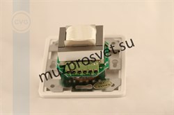 Регулятор громкости настенный 30W/100V, 11-позиционный, реле обхода 24V - фото 157004