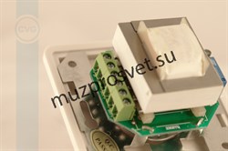 Регулятор громкости настенный 30W/100V, 11-позиционный, реле обхода 24V - фото 157005