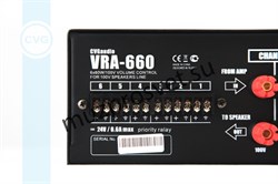 Регулятор громкости настенный, 120W/100V, 11-ти позиционный, реле обхода 24V - фото 157024