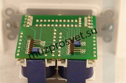 Регулятор громкости настенный двухканальный 2х100W/4-8Ohm,  11-позиционный+off, система выравнивания импеданса - фото 157044