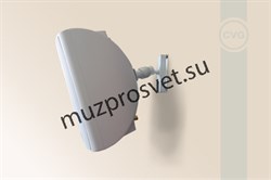 Универсальный шарнирный металлический кронштейн для настенной установки акустических систем CVGaudio RF508 / RF516 / RF608 / RF616 / ODF608 / ODF616, цвет белый - фото 157211