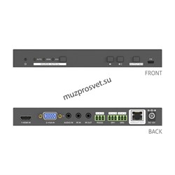 Коммутатор (Свитчер) мультиформатный PureTools PT-PSW-21 с масштабированием сигнала 2x1, поддержка 4K - фото 158904