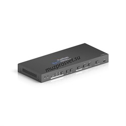Коммутатор (Свитчер) мультиформатный PureTools PT-PSW-41H с масштабированием сигнала 4x1, поддержка 4K. Выходы: HDMI и Audio (3 Pin Phoenix). - фото 158916