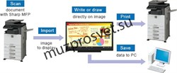 Интерактивная панель Sharp PN70TB3  70" - фото 159247
