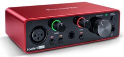 FOCUSRITE Scarlett Solo 3rd Gen аудио интерфейс USB, 2 входа/2 выхода - фото 159892