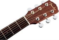 FENDER CD-60S DREAD ALL-MAH WN акустическая гитара, цвет натуральный - фото 159974