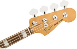 FENDER VINTERA '70S JAZZ BASS®, PAU FERRO FINGERBOARD, 3-COLOR SUNBURST 4-струнная бас-гитара, цвет санбёрст, в комплекте чехол - фото 160046
