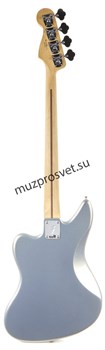 FENDER PLAYER JAGUAR® BASS, MAPLE FINGERBOARD, SILVER 4-струнная бас-гитара, цвет серый - фото 160054