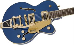 GRETSCH G5655TG EMTC CB JR AZM полуакустическая электрогитара, цвет синий металлик - фото 160172