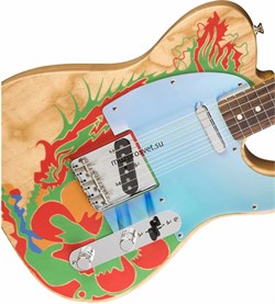 FENDER JIMMY PAGE TELECASTER RW NAT электрогитара, в комплекте кейс - фото 160277