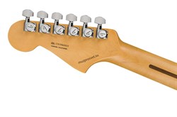 FENDER American Ultra Jazzmaster®, Maple Fingerboard, Plasma Red Burst электрогитара, цвет красный в комплекте кейс - фото 160675