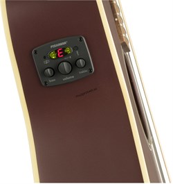 FENDER Malibu Player Burgundy Satin WN электроакустическая гитара, цвет бордовый - фото 160946