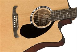 FENDER FA-125CE DREAD NATURAL WN электроакустическая гитара, цвет натуральный - фото 160997