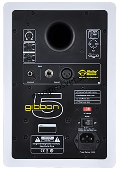 Monkey Banana Gibbon5 white Студийный монитор 5,25', диффузор: полипропелен, твиттер 1', LF 80W, HF 30W, балансный вход XRL/Jack - фото 161207