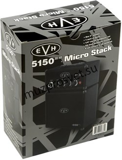 EVH STEALTH MICRO STACK BLK миниатюрный комбоусилитель, 1 Вт, динамик 3' - фото 161218
