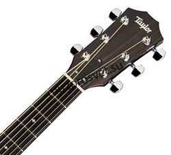 TAYLOR 214CE-BLK DLX электроакустическая гитара, цвет чёрный, в комплекте кейс - фото 161480