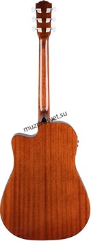 FENDER CD-140SCE DREAD AM W/CASE электроакустическая гитара, цвет натуральный, в комплекте кейс - фото 161547