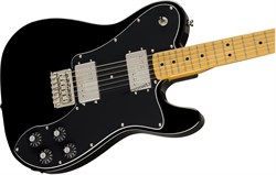 FENDER SQUIER SQ CV 70s TELE DLX MN BLK электрогитара, цвет черный - фото 161939