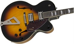 GRETSCH G2420 HLW SC ABB полуакустическая электрогитара, цвет санберст - фото 161954