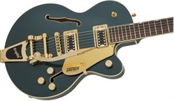 GRETSCH G5655TG EMTC CB JR CDG полуакустическая электрогитара, цвет зеленый - фото 161957