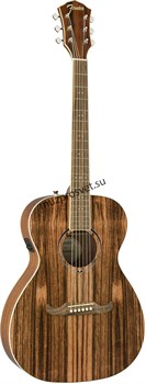 FENDER FA-235E STRIPED EBONY FSR LR электроакустическая гитара, цвет натуральный - фото 162007