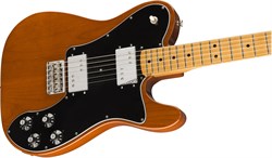FENDER VINTERA '70S TELECASTER® DELUXE, MAPLE FINGERBOARD, MOCHA электрогитара, цвет мокко, в комплекте чехол - фото 162190