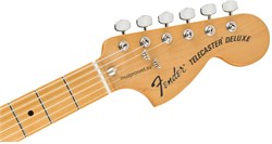 FENDER VINTERA '70S TELECASTER® DELUXE, MAPLE FINGERBOARD, VINTAGE BLONDE электрогитара, цвет бежевый, в комплекте чехол - фото 162199