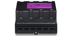 VISUAL PRODUCTIONS RdmSplitter (RJ45) Сплиттер-усилитель DMX+RDM с креплением на DIN-рейку. 6 портов.Адаптер A090171 или A090172 - фото 162335