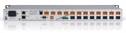 Biamp TesiraFORTE VT. Цифровая аудиоплатформа. 12 входов, 8 выходов, 8 каналов через USB, эхоподавление (AEC), телефонный интерфейс, VoIP-интерфейсOLED дисплей, высота 1U. - фото 162565
