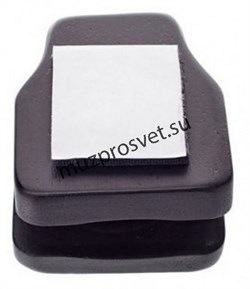 MEINL WC1-M CAJON CASTANET MEDIUM кастаньета для крепления на кахон, материал - гевея, цвет чёрный. - фото 162677