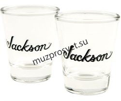 JACKSON SHOT GLASS SET (2) комплект рюмок с лого Jackson (2 шт.) - фото 162895