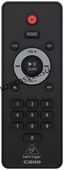 BEHRINGER C200 портативный комплект из сабвуфера 8' и сателлита, 200 Вт. Bluetooth, удаленное управление, MP3-плеер - фото 162981